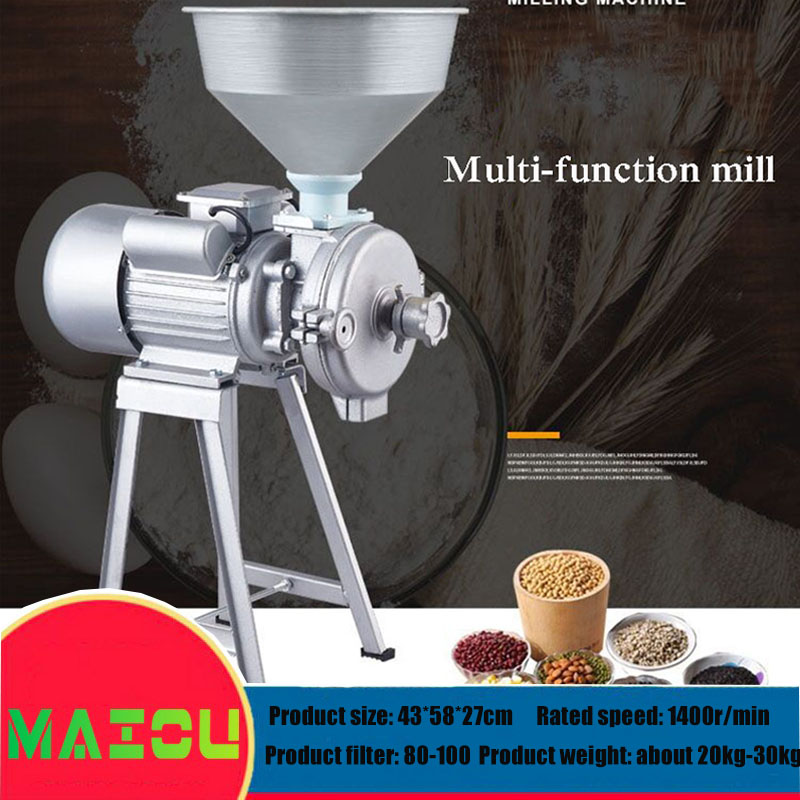 Corn Sheller Machine - Factory Wet Dry Grain Grinder Machine