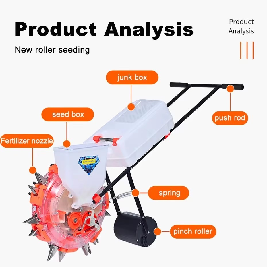 Hand Push Manual Seeder - Manu – Corn Sheller Machine recenzja i cena