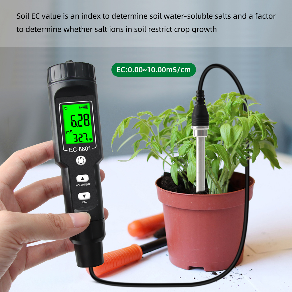 Yieryi EC/TEMP Soil Tester 0.0 – Agriculture Farming Hand Tools recenzja i cena