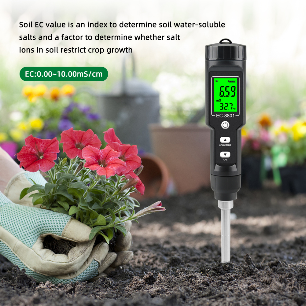 Yieryi EC/TEMP Soil Tester 0.0 – Agriculture Farming Hand Tools recenzja i cena