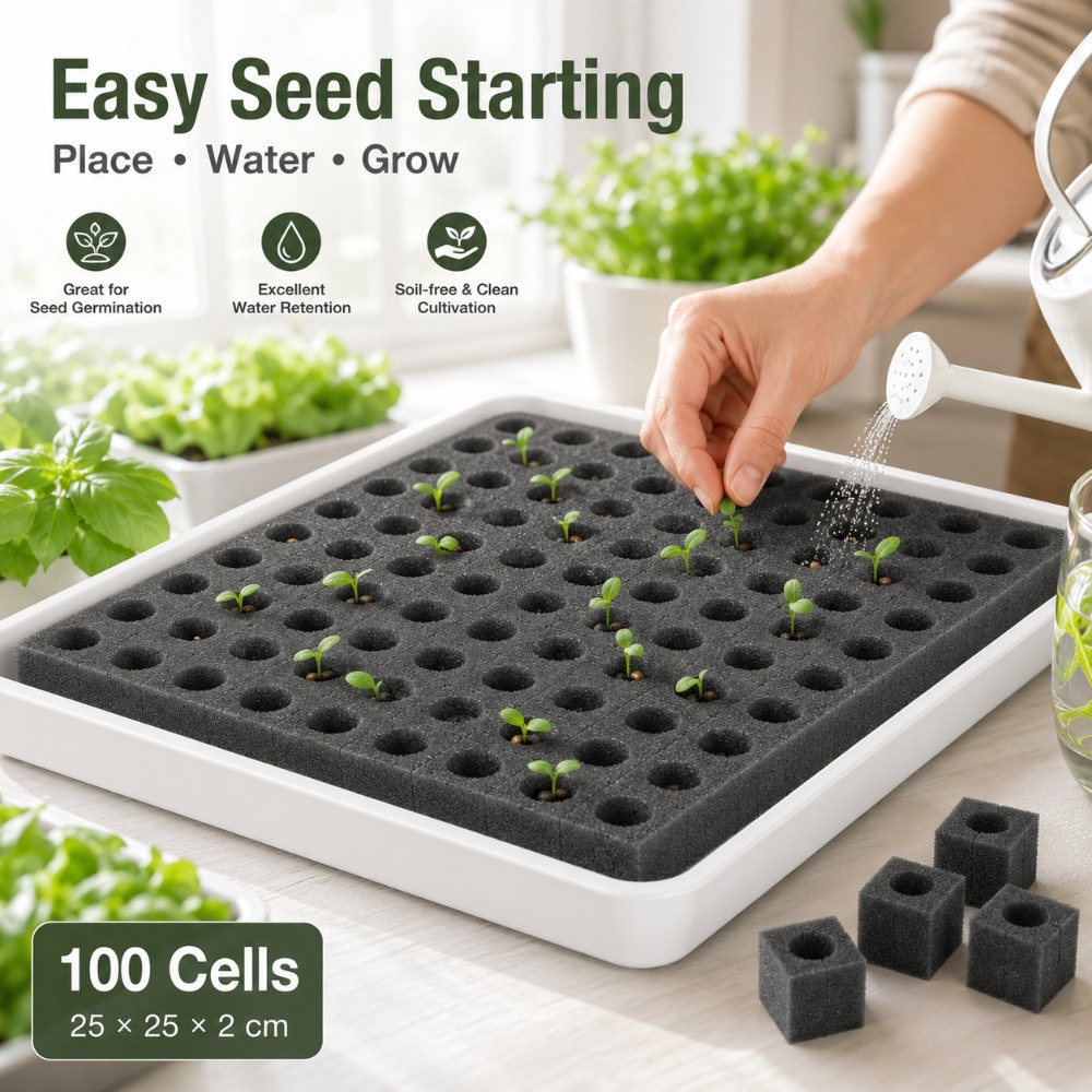 Soilless Hydroponic Plant Spon – Nursery Plug Tray recenzja i cena