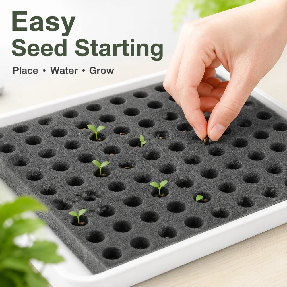 Soilless Hydroponic Plant Spon – Nursery Plug Tray recenzja i cena