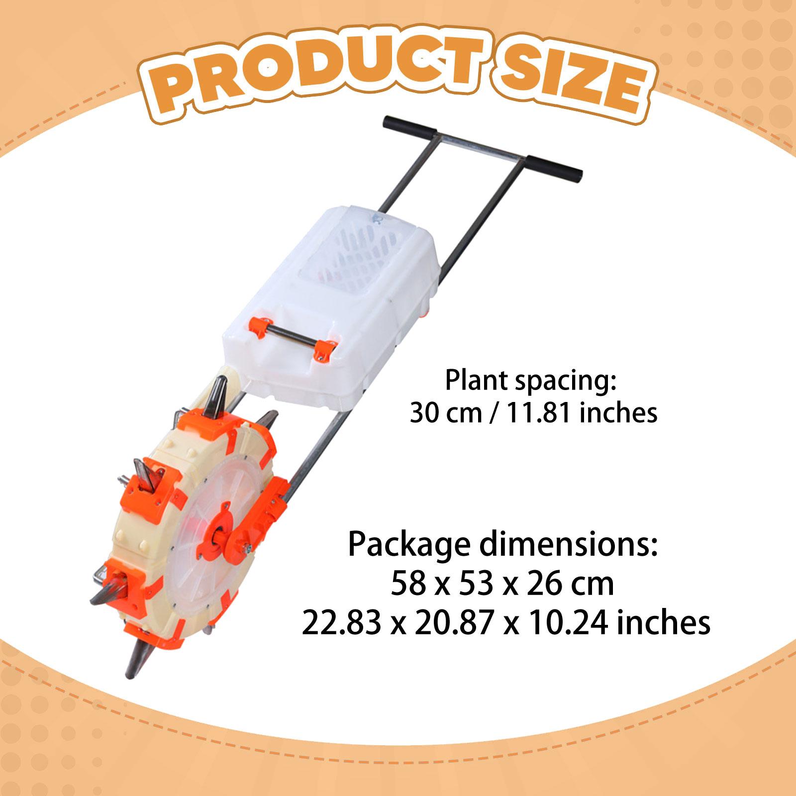 Hand Push Seeder Fertilizer, C – Corn Sheller Machine recenzja i cena