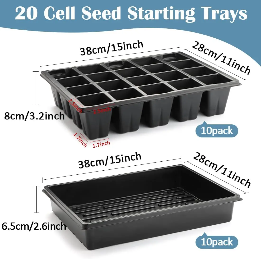 Ten Pack Two Point Five Inch S – Nursery Plug Tray recenzja i cena